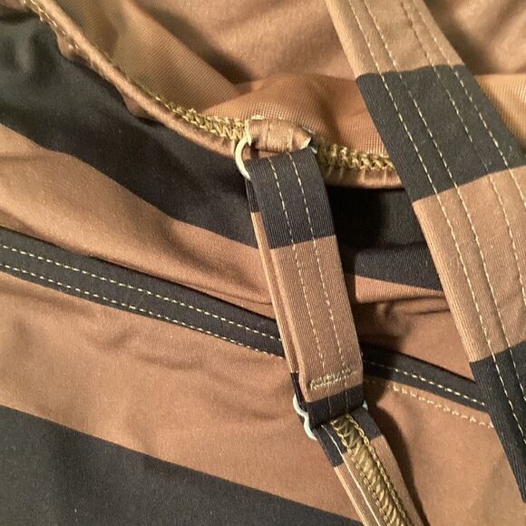 Land’s End Plus Regular tankini top underwire chevron stripe Various Sizes - Picture 7 of 8